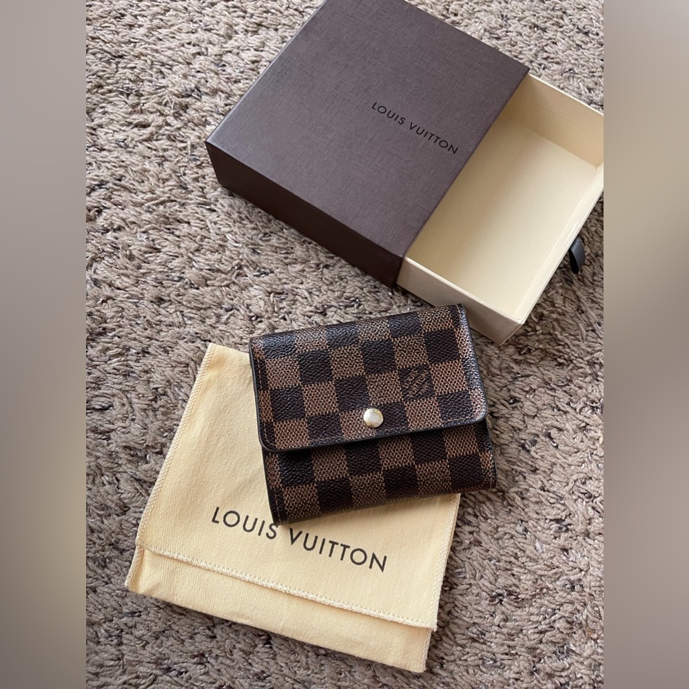Louis Vuitton Damier Ebene Anais Wallet